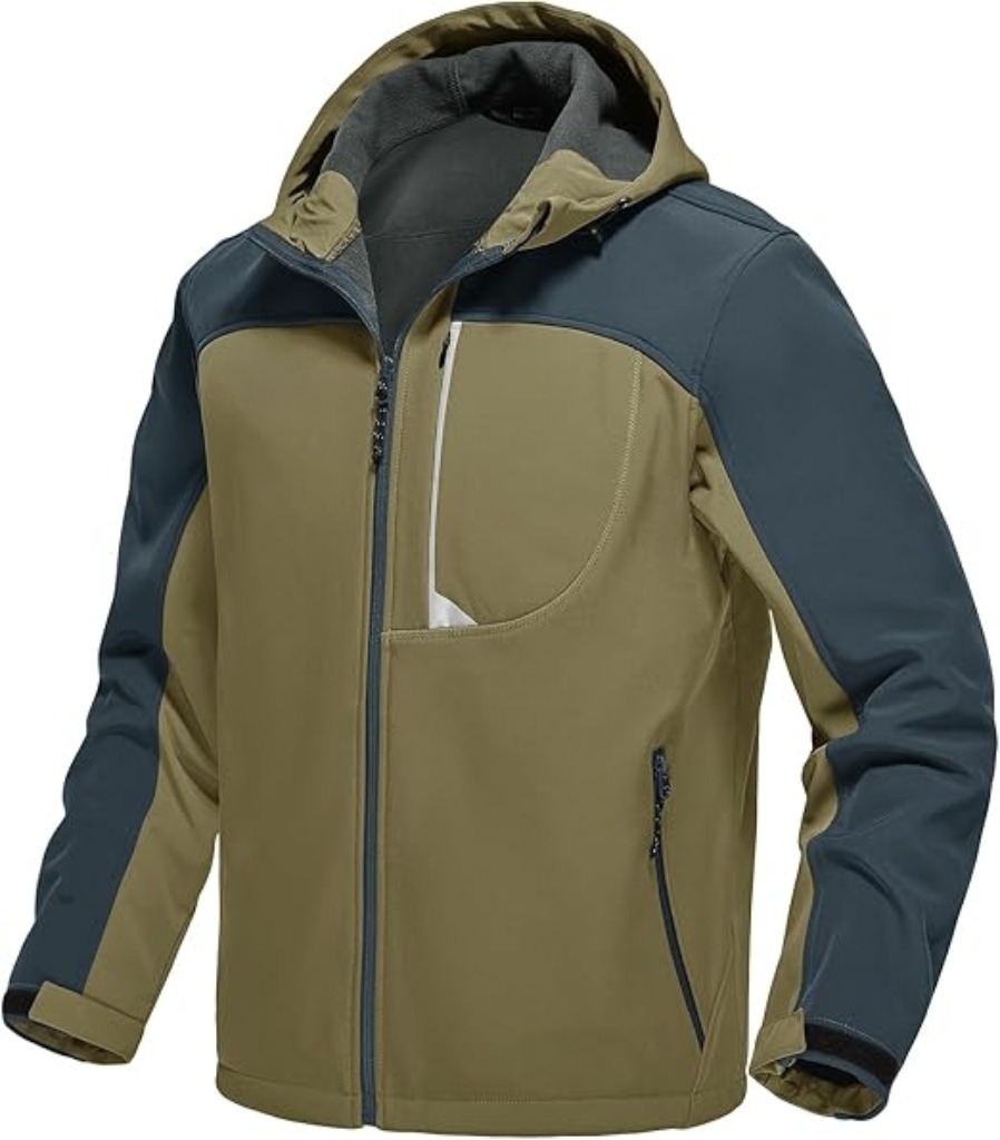 Men's Waterproof Warm Soft shell Jacket
